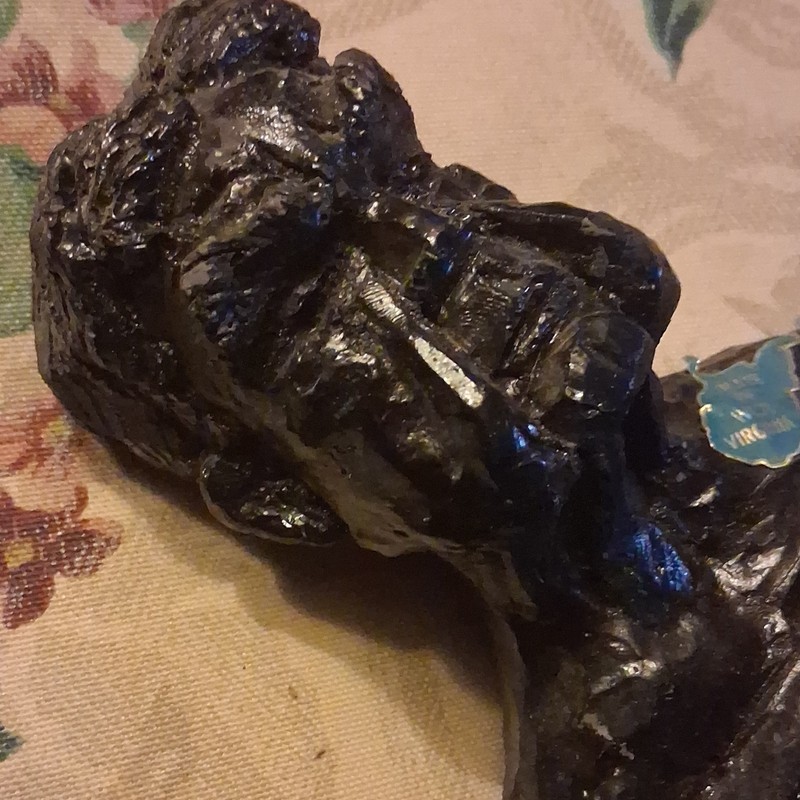 Handmade West Virginia Bust Sculpture Souvenir Crafted in West Virginia