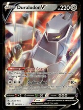 DURALUDON V 047/073 HOLO ULTRA RARE CHAMPION'S PATH POKEMON NM