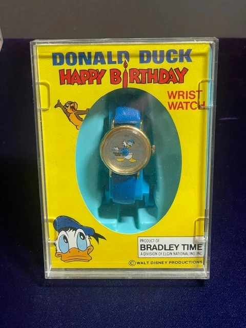 ドナルドダック birthday Watch 世界に1995個しかない。 ドナルド