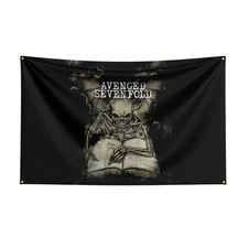 Avenged Sevenfold Metal Band Flag Banner Tapestry Hanging Wall Room Décor 3x5Ft