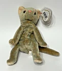 Vintage 1999 Scat the Cat Ty Beanie Baby 8" Plush
