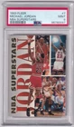 MICHAEL JORDAN 1993/94 FLEER NBA SUPERSTARS INSERT CARD #7 PSA 9 GRADED MINT WOW