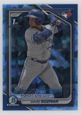 2024 Bowman Sapphire Edition Chrome Prospects David Guzman #BCP-114 15s4