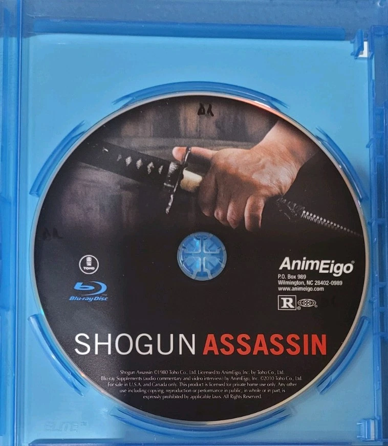 Shogun Assassin Collector's Edition 30th Anniversary Blu-ray (2010) VG Cond - Image 3 of 3