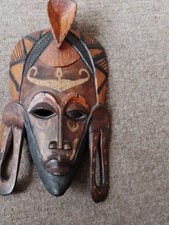 African Wall Hanging Face Mask