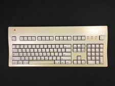 Vintage 1995 Apple Extended Keyboard II - 2 ADB Ports - M3501 - Adjustable Riser