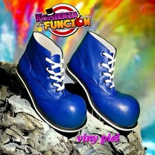 Mexican Professional Blue Clown Shoes Zapato Para Payaso Made In Mexico