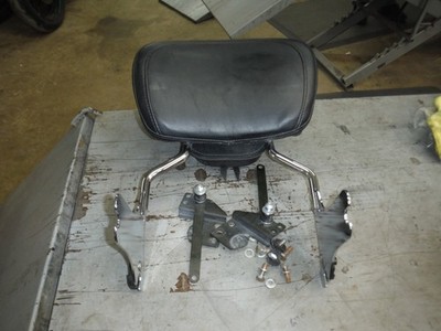 1997 - 2008 GENUINE HARLEY DAVIDSON TOURING QUICK DETACH BACKREST FLH FLHR FLTR
