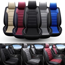 For Acura Ilx Mdx Rdx Tsx Integra Car Seat Cover Full Set Leather 5 Seat Cushion