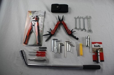 Automatische Absetz+Crimpzange + Multifunktionszange + weiteres Werkzeug