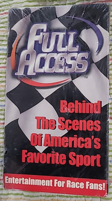 Nascar VHS Full Access The Race To The Championship Winston Cup 2000 Season NEW