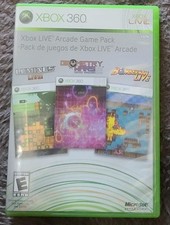 XBOX 360 Xbox Live® Arcade Game Pack - GDC - ESTUCHE ORIGINAL - FUNCIONA BIEN