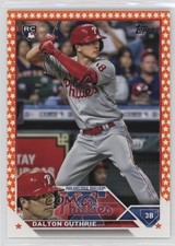 2023 Topps Complete Set Fanatics Exclusive Orange Star /99 Dalton Guthrie 15t1
