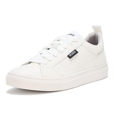 HUGO, Morrie Casual Cup Sole Sneaker, Bright White, 9