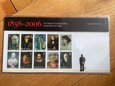 2006 - PORTRAIT GALLERY 150 years - UK ROYAL MAIL - PRESENTATION PACK - No 386