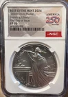 2026 Best of the Mint Standing Liberty Silver Medal NGC SP70 First Day of Issue