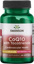 Swanson Coq10 100 Milligrams with 10 Tocotrienols 100 Milligrams... 
