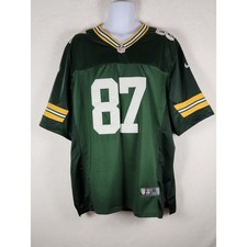 Packers 87 Jordy Nelson Nike Classic On Field Player Jersey Size 56 / 3XL