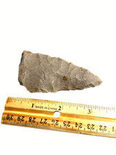 3.5 in L x 2 in W Central Texas Arrowhead Blade Scraper Native American Chert