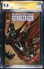 Deadly Tales of The Gunslinger #6  Cgc 9.8 Signed & Remarked By Johnathan Uribe 