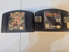 Turok 2 And 3: N64 Authentic Tested Working - CART ONLY Label Ware And Cart Ware