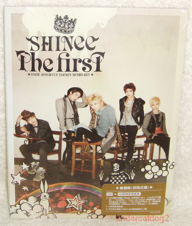 SHINee The Firstセット✨ CD SHINee The First Album SHINee World Korea Press B version Kpop