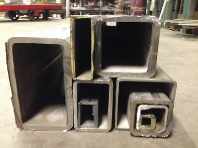 Steel Square Tube 2 x 2 x 3 Long x 1/4 Wall (0.250
