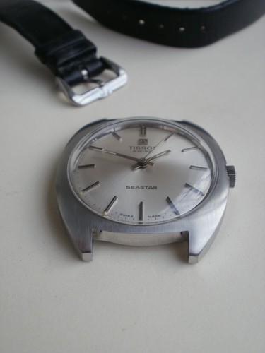 Tissot Seastar mechanical cal.781-1 steel new old stock vintage wrist watch - Picture 17 of 21