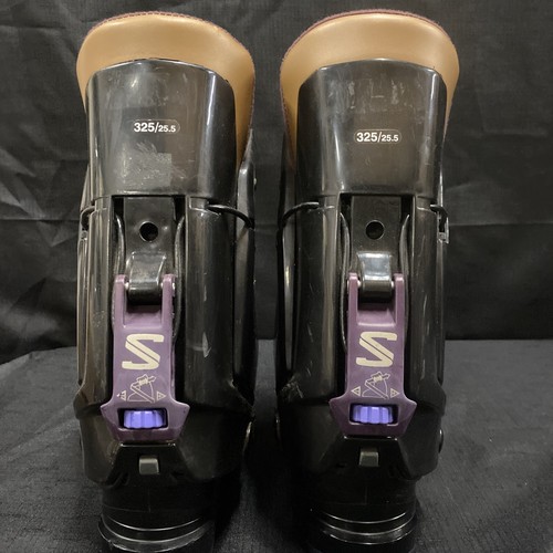 Salomon 425 HTC schwarz Skistiefel 320 - 325 Größe 25,5 Unisex lila schwarz verstellbar - Bild 8 von 16