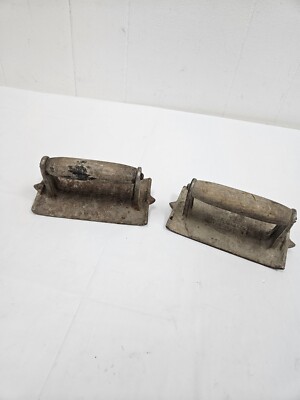 2 Vintage All BRASS CEMENT CONCRETE MASONRY TOOL E.C. STEARNS & CO SYRACUSE NY 