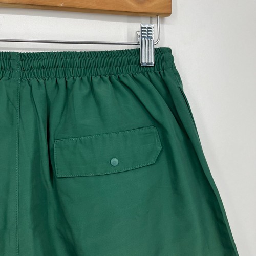 Dumbgood Active Shorts Men's S Green Jurassic Park Movie Logo Elastic Waistband - Picture 10 of 10