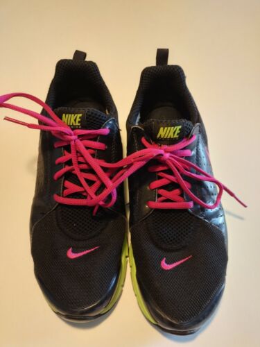 NIKE TRAINING IN SEASON TR WOMEN'S SIZE 7 BLACK,PINK,LIME GREEN SHOES 454445-063