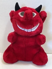 Vintage Sugar Loaf Red Devil Plush Stuffed Toy Wearing Sunglasses 1991
