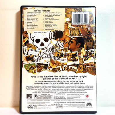 JACKASS: THE MOVIE / JACKASS NUMBER TWO (DVD) Johnny Knoxville