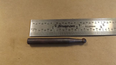 Rotary file HSS-BALL 3/16X3/16 1/4'' shaft P/N 33.479  2 pcs 