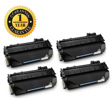 4PK Generic Toner Cartridge for HP CE505A 05A Laser Jet P2035 P2035n P2055 Hot