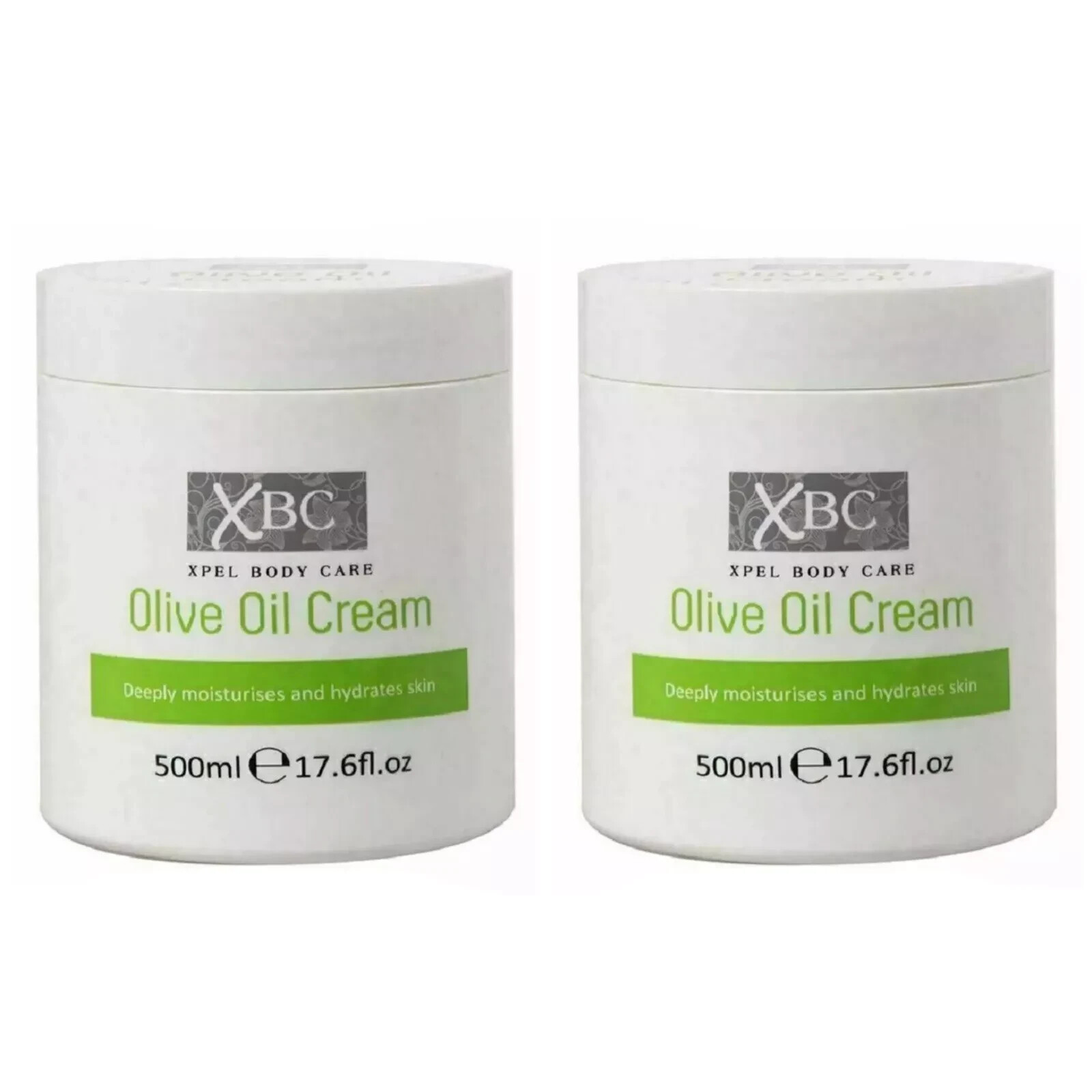2 X Olive Oil Cream 500ml XBC Tub