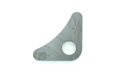 USA Laser Cut Weld On 90 Degree Gusset with 1/2" Hole 1/4" Thick .25"