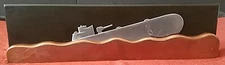 WWII Submarine Desk Plaque. Found in France, in Copper, Aluminum, & Bakelite