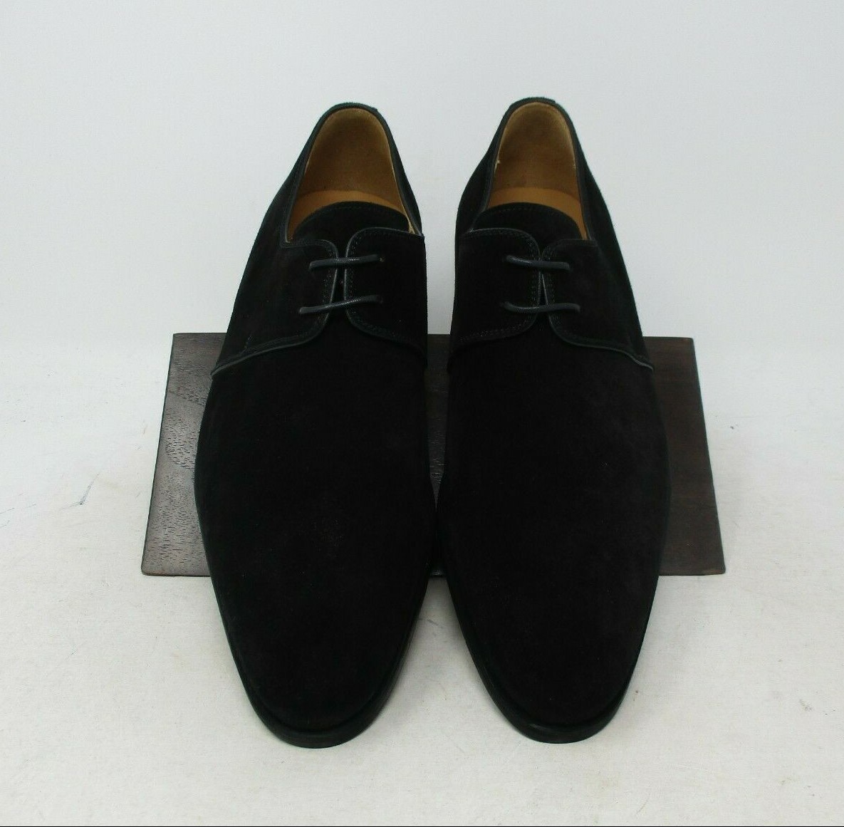 SAOLA Lacci Florsheim Royal Imperial pelle scamosciata nera taglia 8 US 2749