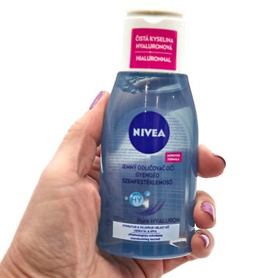 Nivea Eye Make Up Remover Cleanser with Hyaluronic Acid 125ml