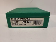 Rcbs 257 Wby. Mag. FL Die Set 12601