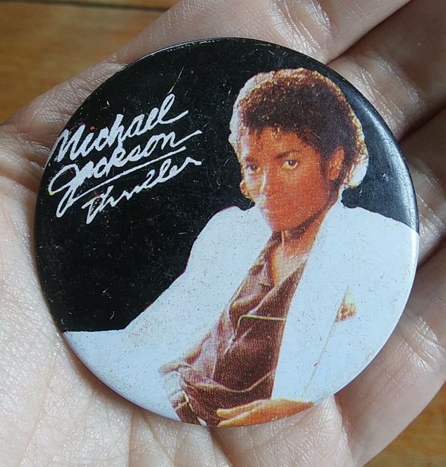 Vintage ~ Michael Jackson Thriller ~ Album Cover Band Concert Tour