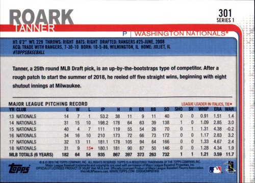2019 Topps All-Star VARIANTE ARGENT #301 - #452 Choisissez votre propre JOUEUR D'ÉQUIPE FAV - Photo 15 sur 305