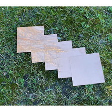 3.5" Square Copper Stamping Blank- Made from raw 16oz 24 gauge Copper