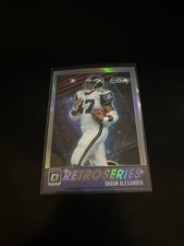 Shaun Alexander 2021 Optic Retro Series Silver Prizm football card Seahawks PWE