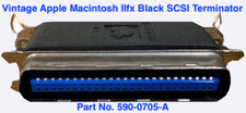 Vintage Apple Macintosh RARE IIfx Black SCSI Terminator RARE Mac Part 590-0705-A