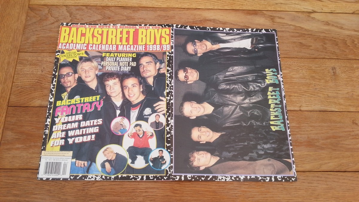 BACKSTREET BOYS 'Calendar special' 1998/99 softback book | eBay