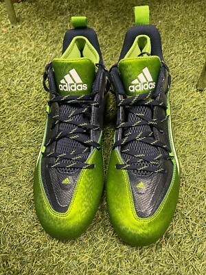 ADIDAS SM CRAZYQUICK 2.0 LOW TEAM PE MENS SIZE 10.5 [NAVY/GREEN] NK182
