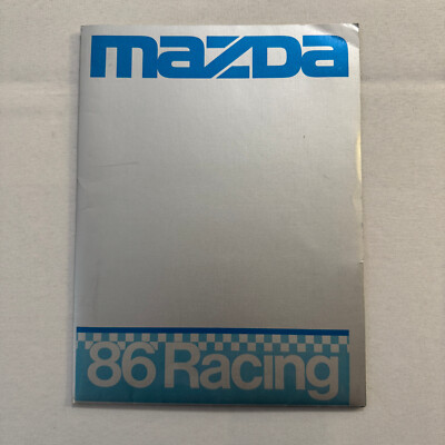 フェレMNTページ 1986 Mazda RX-7 Racing Press Kit Brochure Photos Camel GT | eBay